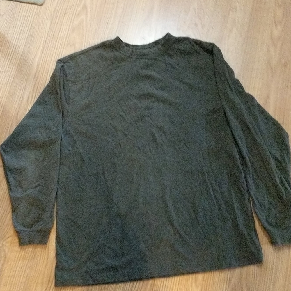 Dark green dress shirt